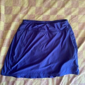 Devops Blue workout skort